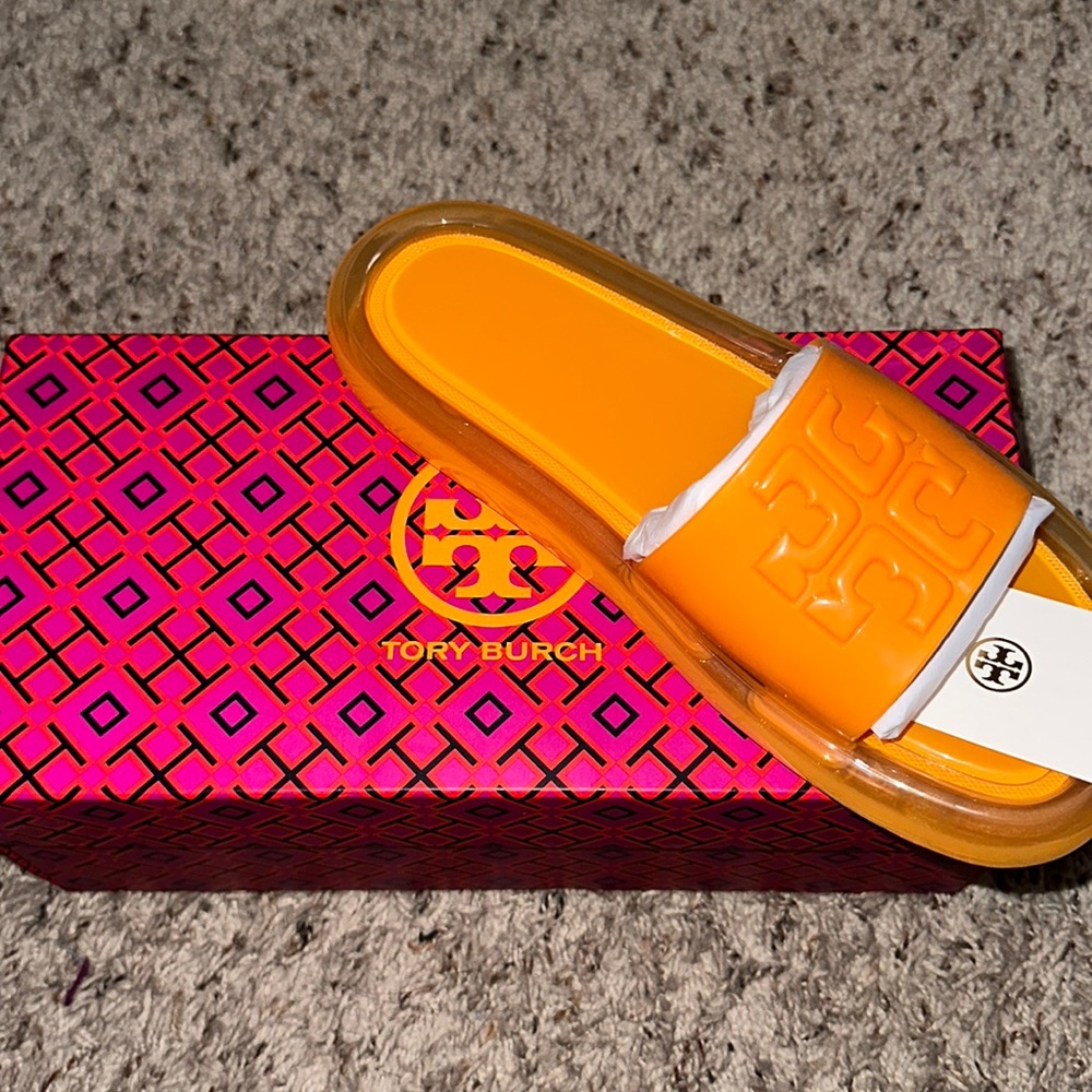 FINAL PRICE TORY BURCH BUBBLE JELLY Slides